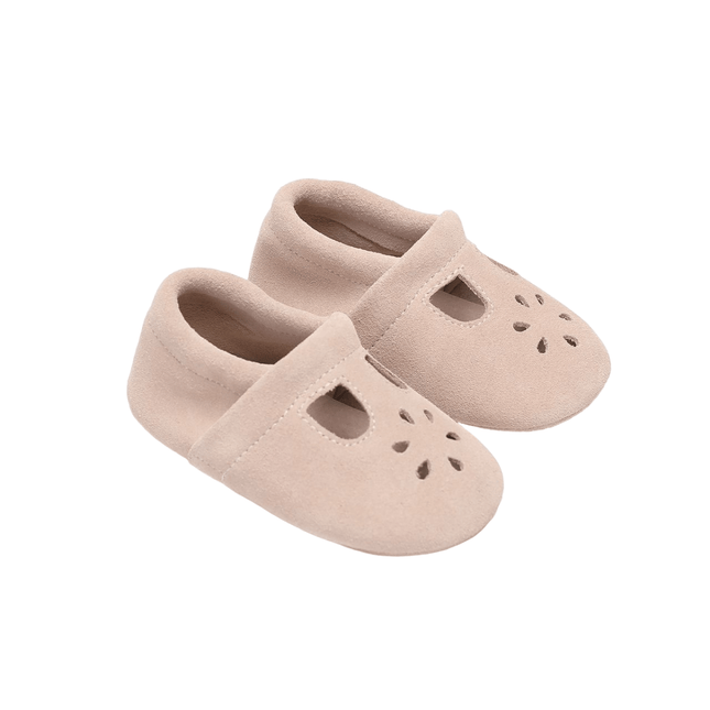 Baby Dutch Baby Schoentjes Juna Beige Suede koop je bij Babywinkel