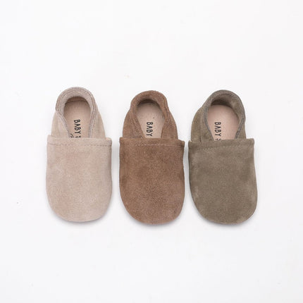 Baby Dutch Baby Schoentjes Lio Sand Suede koop je bij Babywinkel