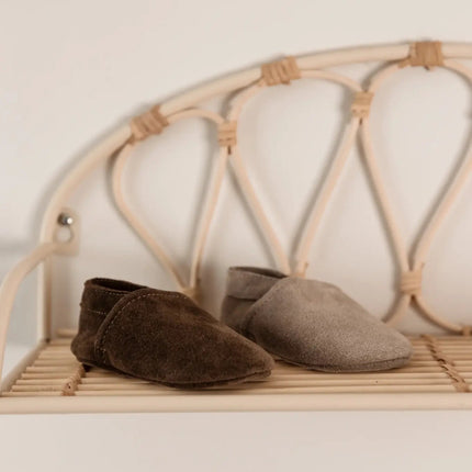 Baby Dutch Baby Schoentjes Lio Sand Suede koop je bij Babywinkel