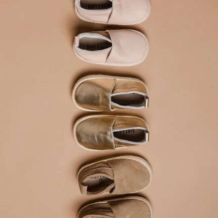 Baby Dutch Baby Schoentjes Lou Roze Leather koop je bij Babywinkel