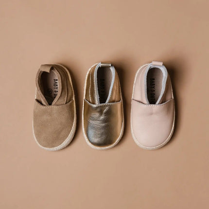 Baby Dutch Baby Schoentjes Lou Roze Leather koop je bij Babywinkel