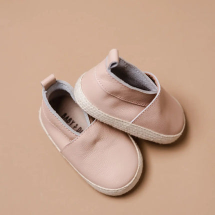 Baby Dutch Baby Schoentjes Lou Roze Leather koop je bij Babywinkel