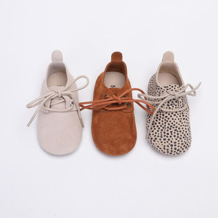 Baby Dutch Baby Schoentjes Nova Camel Suede koop je bij Babywinkel
