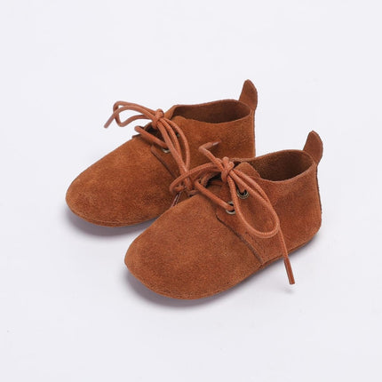 Baby Dutch Baby Schoentjes Nova Camel Suede koop je bij Babywinkel