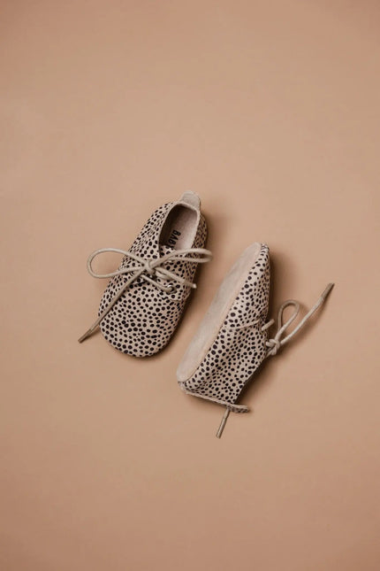 Baby Dutch Baby Schoentjes Nova Spikkel Suede koop je bij Babywinkel