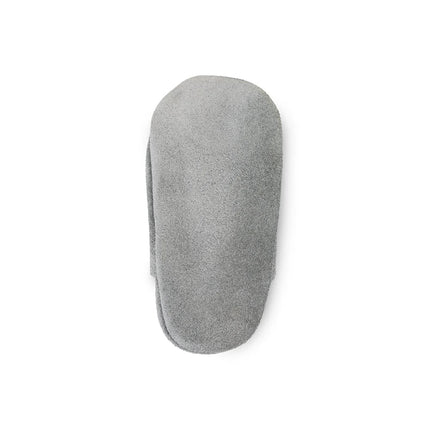 Baby Dutch Babyslofjes Uni Grey Suède koop je bij Babywinkel