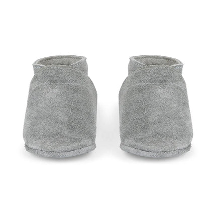Baby Dutch Babyslofjes Uni Grey Suède koop je bij Babywinkel