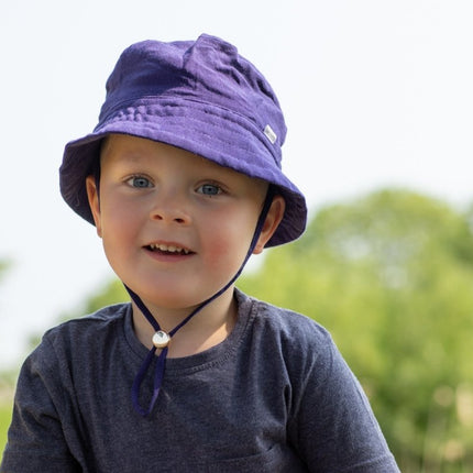 Baby Dutch Zonnehoedje Baby Blauw koop je bij Babywinkel