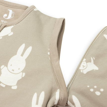 Jollein Slaapzak Baby Miffy & Snuffy Olive Green 90Cm Afritsbare Mouw koop je bij Babywinkel