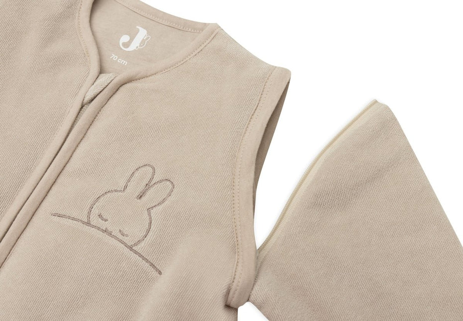 Jollein Slaapzak Baby Miffy & Snuffy Nougat 90Cm Afritsbare Mouw koop je bij Babywinkel