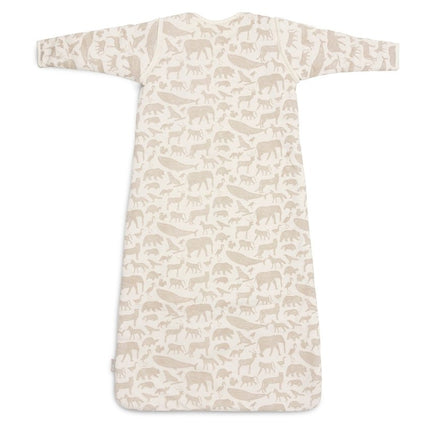 Jollein Slaapzak Baby Afritsbare Mouw Animals - Nougat koop je bij Babywinkel