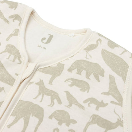 Jollein Slaapzak Baby Afritsbare Mouw Animals - Olive Green koop je bij Babywinkel