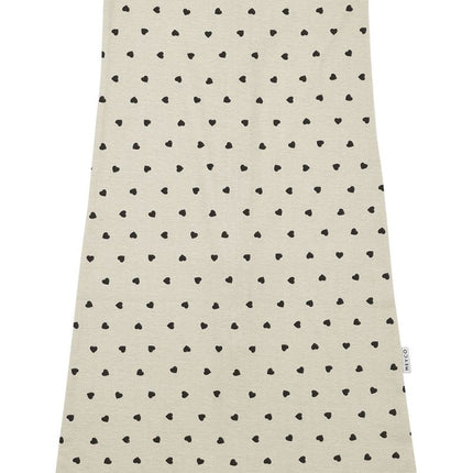 Meyco Slaapzak Baby Zomer Sweet Heart Soft Sand/Black koop je bij Babywinkel