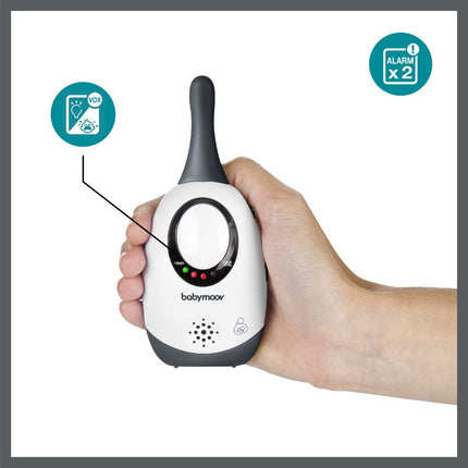 Babymoov Babyfoon Simply Care Color 300M Met Adapters koop je bij Babywinkel