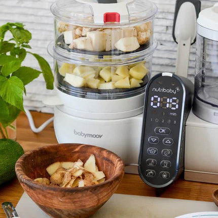 Babymoov Keukenmachine Nutribaby White met Thermobox koop je bij Babywinkel