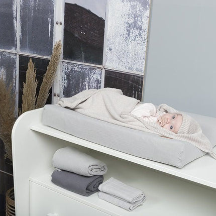 Baby's Only Aankleedkussenhoes Breeze Stonegreen 45x70cm koop je bij Babywinkel