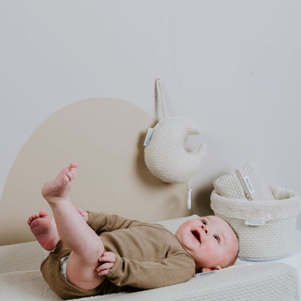 Baby's Only Aankleedkussenhoes Sky Warm Linen 45X70cm koop je bij Babywinkel