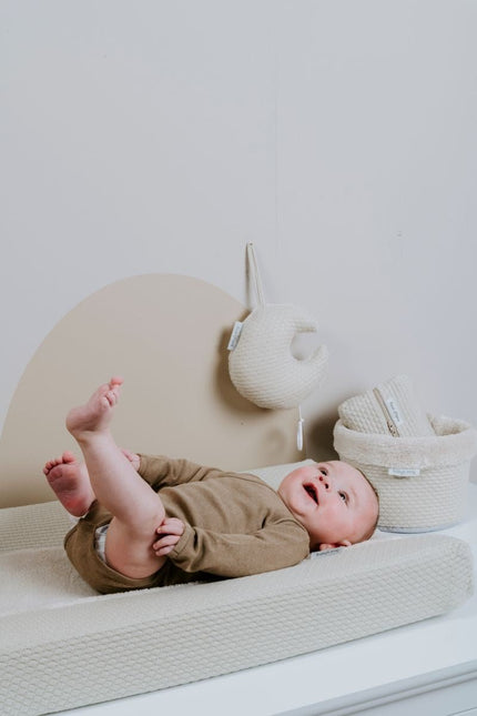 Baby's Only Aankleedkussenhoes Sky Warm Linen 45X70cm koop je bij Babywinkel
