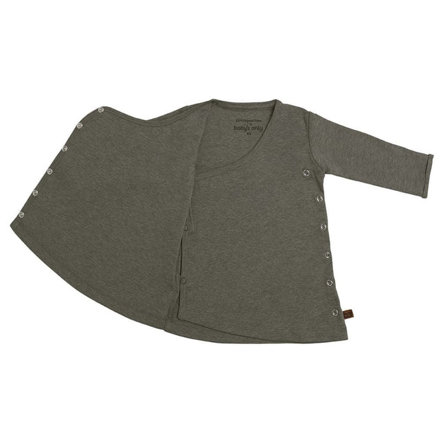 Baby's Only Baby Jurkje Melange Khaki koop je bij Babywinkel
