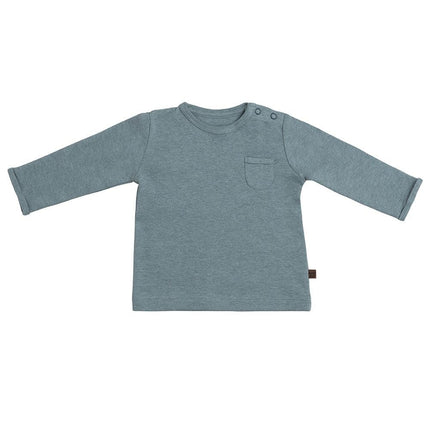 Baby's Only Baby Shirt Melange Stonegreen koop je bij Babywinkel