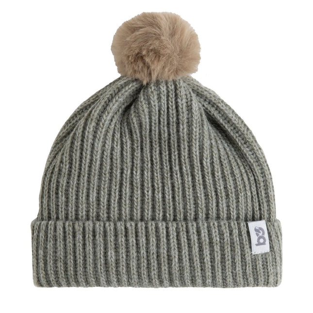 Baby's Only Babymutsje met Pompon Cool Urban Green 3 - 36Mnd koop je bij Babywinkel
