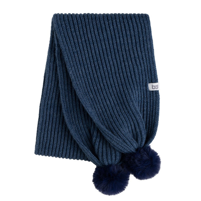 Baby's Only Babysjaal met Pompon Cool Jeans One Size koop je bij Babywinkel