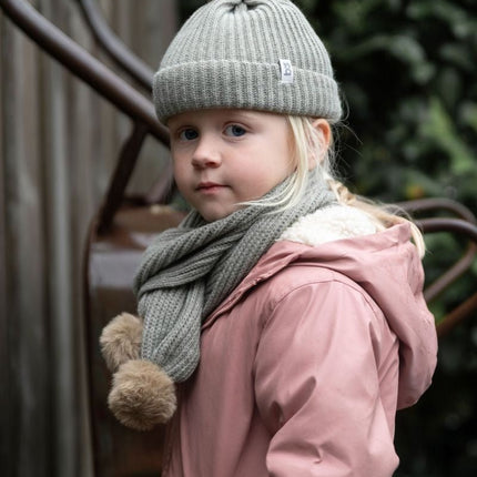 Baby's Only Babysjaal met Pompon Cool Urban Green One Size koop je bij Babywinkel