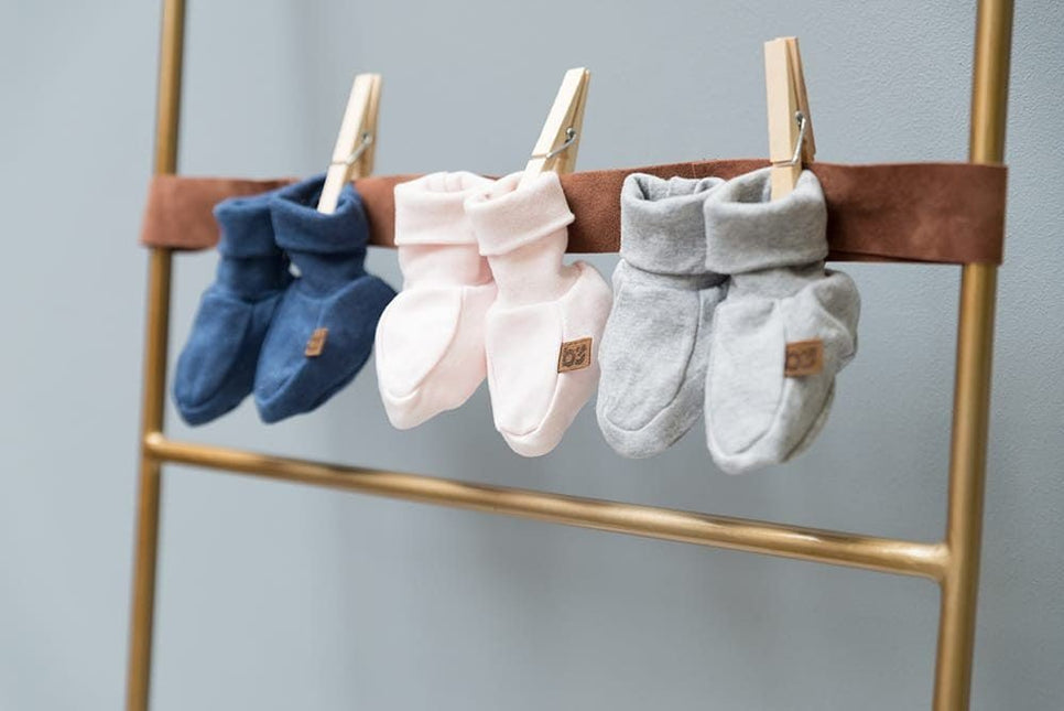 Baby's Only Babyslofjes Melange Grijs koop je bij Babywinkel
