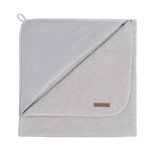 Baby's Only Badcape Baby Breeze Grijs 75x85 koop je bij Babywinkel