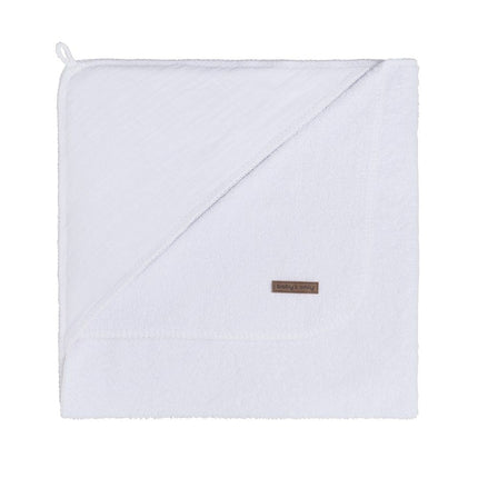 Baby's Only Badcape Baby Breeze Wit 75x85 koop je bij Babywinkel
