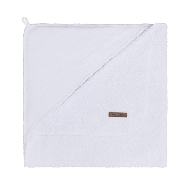 Baby's Only Badcape Baby Breeze Wit 75x85 koop je bij Babywinkel