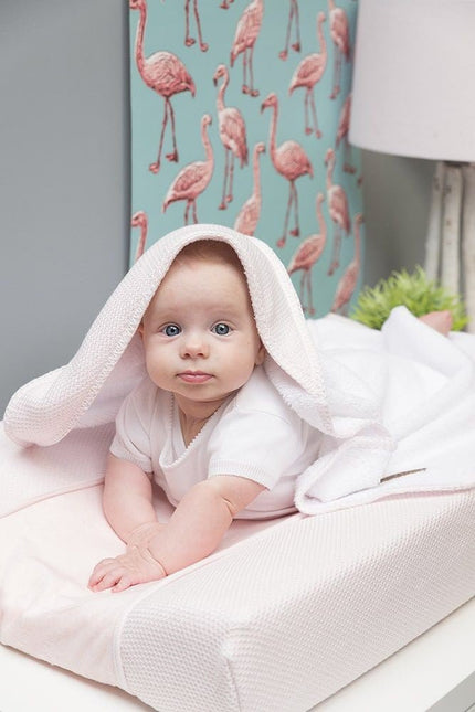 Baby's Only Badcape Baby Classic Poederblauw 75x85cm koop je bij Babywinkel