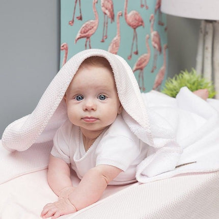 Baby's Only Badcape Baby Classic Stonegreen 75x85cm koop je bij Babywinkel