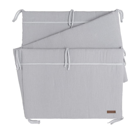 Baby's Only Bedomrander Breeze Grijs koop je bij Babywinkel