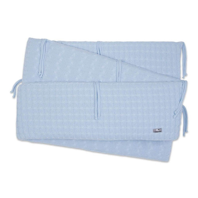 Baby's Only Bedomrander Cable Baby Blauw 330x20cm koop je bij Babywinkel