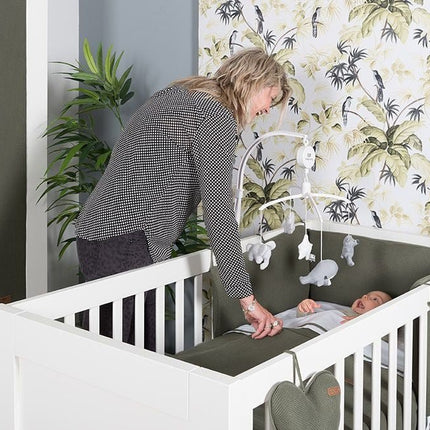 Baby's Only Bedomrander Classic Mint 180x40cm koop je bij Babywinkel