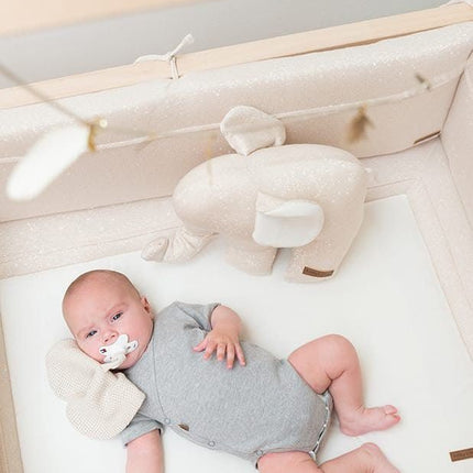 Baby's Only Bedomrander Sparkle Melee Zilvergrijs koop je bij Babywinkel