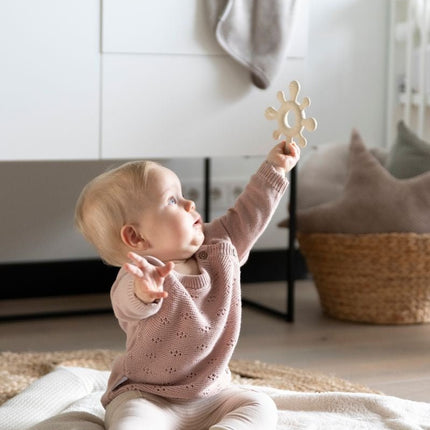 Baby's Only Bijtring Blossom Warm Linen koop je bij Babywinkel