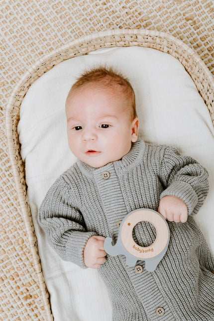 Baby's Only Bijtring Olifant Grijs koop je bij Babywinkel