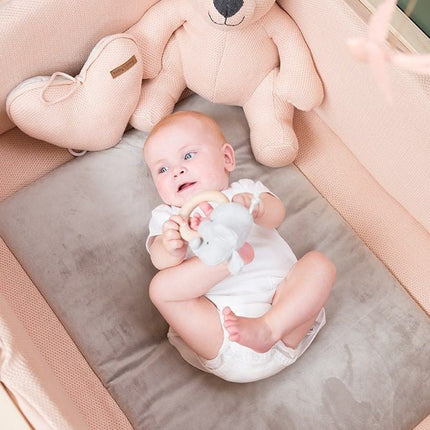 Baby's Only Boxkleed Classic Blush 80x100cm koop je bij Babywinkel