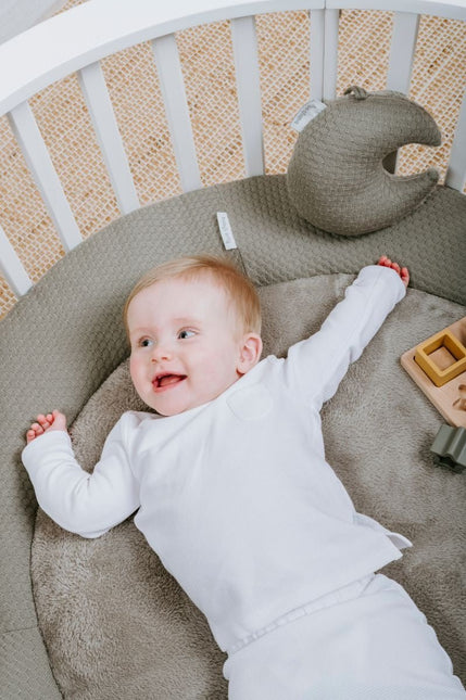 Baby's Only Boxkleed Sky Urban Green 90cm koop je bij Babywinkel