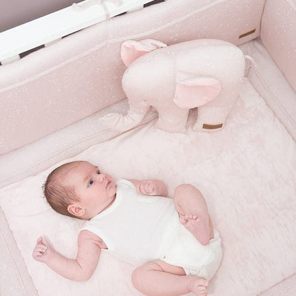 Baby's Only Boxkleed Sparkle Melee Koperhoney 75x95cm koop je bij Babywinkel