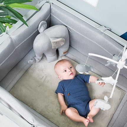 Baby's Only Boxkleed Sparkle Melee Koperhoney 75x95cm koop je bij Babywinkel