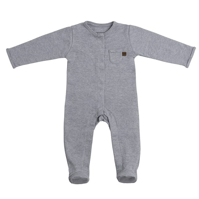 Baby's Only Boxpakje Met Voetjes Melange Grijs koop je bij Babywinkel