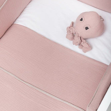 Baby's Only Dekbedovertrek Breeze Grijs 100x135cm koop je bij Babywinkel