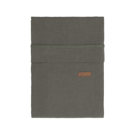 Baby's Only Dekbedovertrek Breeze Khaki 100x135cm koop je bij Babywinkel