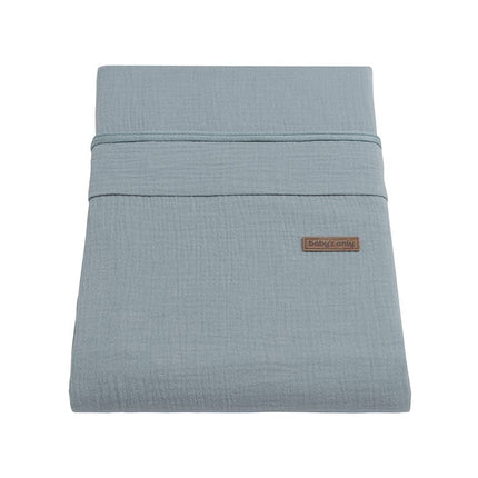 Baby's Only Dekbedovertrek Breeze Stonegreen 100x135cm koop je bij Babywinkel