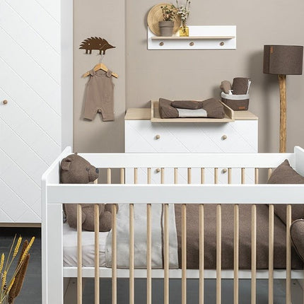 Baby's Only Dekbedovertrek Classic Cacao 100x135cm koop je bij Babywinkel