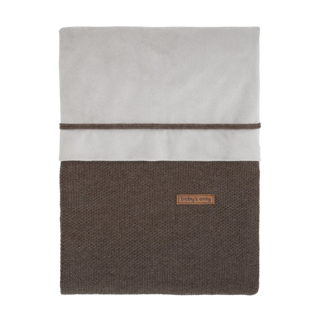 Baby's Only Dekbedovertrek Classic Cacao 80x80cm koop je bij Babywinkel