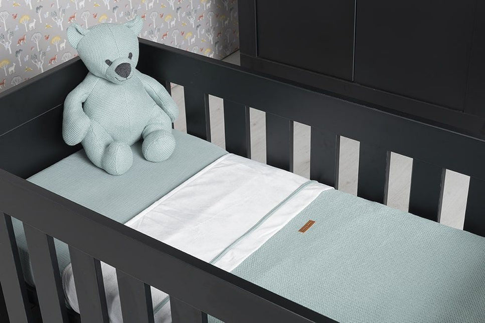 Baby's Only Dekbedovertrek Classic Stonegreen 100x135cm koop je bij Babywinkel